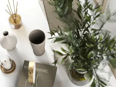 Decorative set 17 3D model