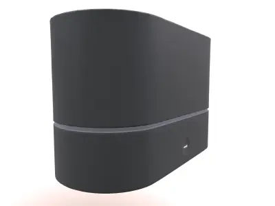 Humidifier Flame Night Light 3D model