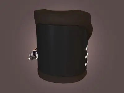 Gravity Boots Low-poly 3D model