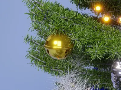 Christmas Bell  3D print model