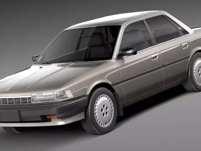 Toyota Camry 1987-1991 3D model