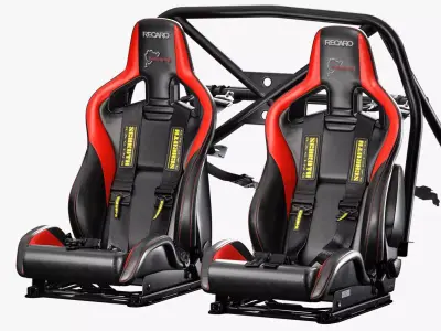 RECARO Sportster CS Nurburgring Limited Edition 3D model