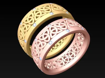 Wedding Rings - N182333 3D print model