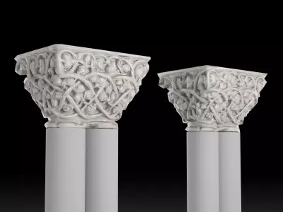 Capital 5 Low-poly 3D model