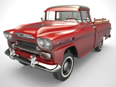 Chevrolet Apache 4x4  3D model