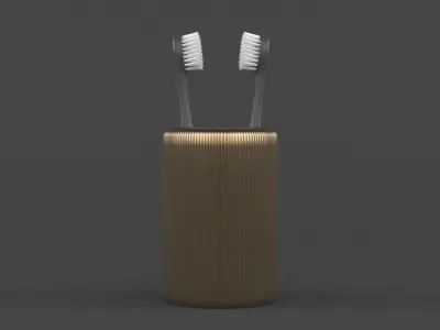 Bathroom Accessories 3D model