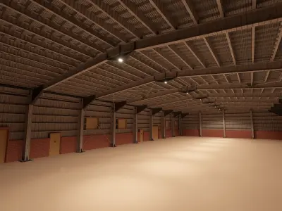 3D Model details for steel structure 3D model