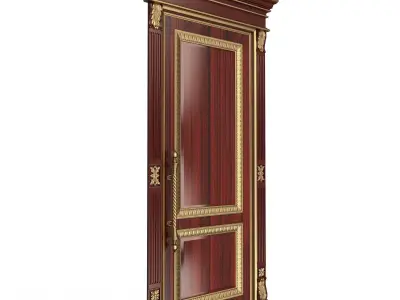 Carved Door Classic 01602 Wood Low-poly 3D model
