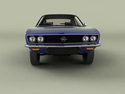 Opel Manta A 3D model