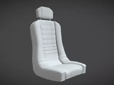 Mad Max Seat Low-poly 3D model