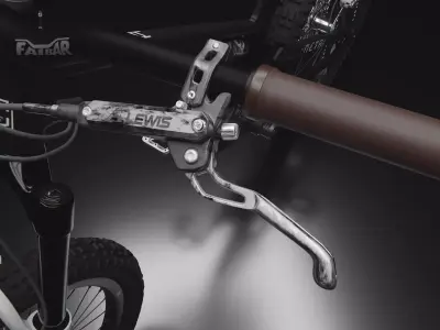 Lewis Brakes for mountain bike 3D model