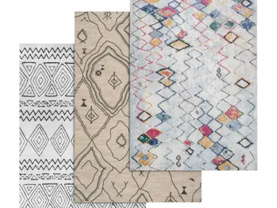Rug Set 536 3D model