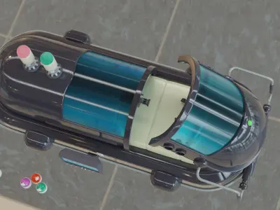 Medical Pod 3D model