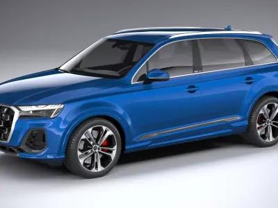 Audi Q7 2025 3D model