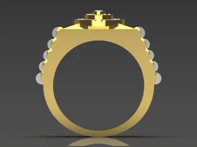 luxury man ring ror0055 3D print model