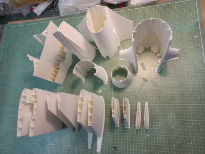 Assembly Manual - RC BUGATTI 100P RACER SPIRIT Free 3D print model