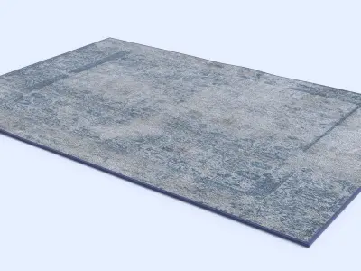 Antique Terms Carpets 3D Model Textures and material 3D model