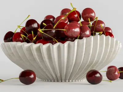 Cherry bowl 3D model