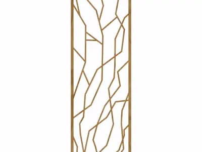 Decorative panel STL 3D model 38