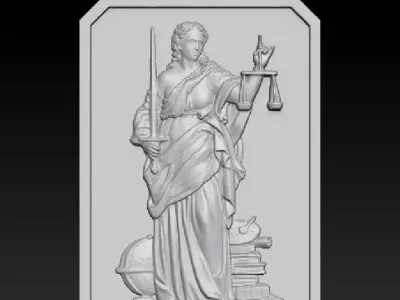 Pendant Themis 3D print model