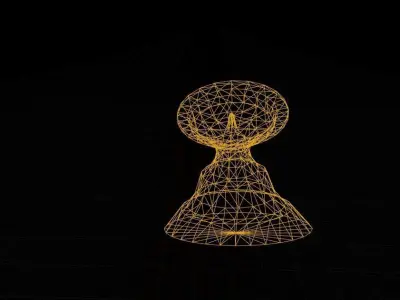 CandLestick UE4 Free low-poly 3D model