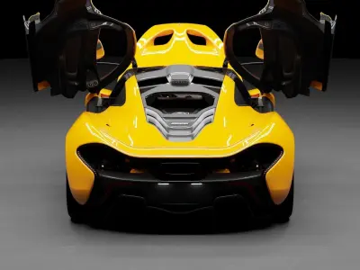 Mclaren P1 3D model
