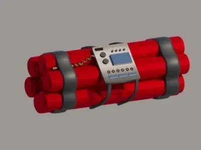 Mad Max - Nux car  Low-poly 3D model