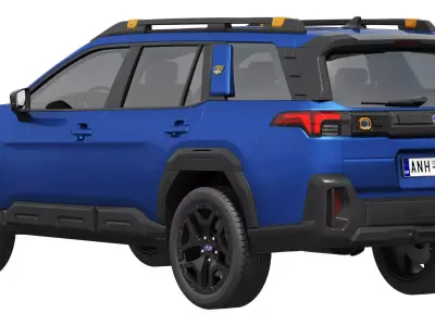 Subaru Outback Wilderness 2026 3D model