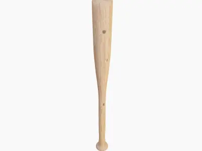 Baseball Bat Low-poly 3D model