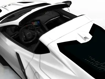  Chevrolet Corvette C8 3D model