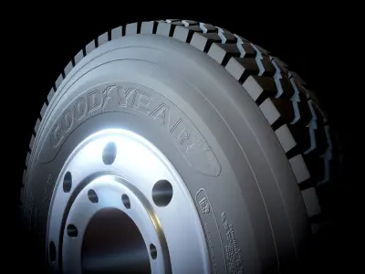 Goodyear Armormax Wheel 3D model