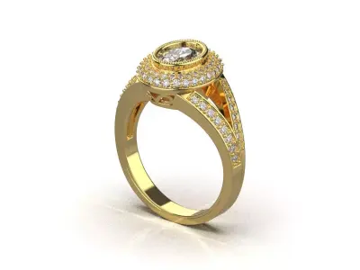 ring code 65 3D print model