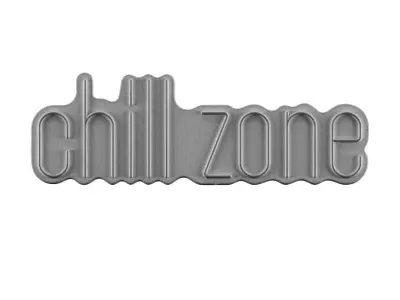 Chill Zone Neon Sign 3D model
