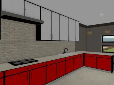 The Hillside Executive Bachelor Pad 3D model