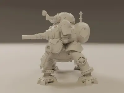 tank steampunk 3D print model