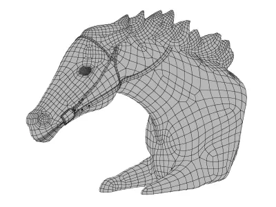 Bronze Sculptures 3D model