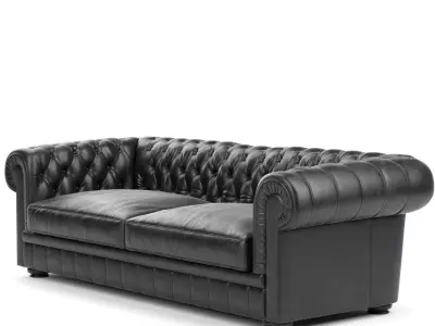 King Sofa By Natuzzi 3D model