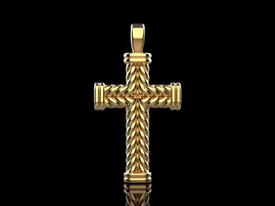 rope cross model 694 3D print model