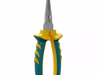 nose plier 3D model