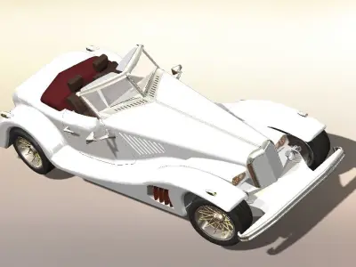 Classica 2 sports car 3D model