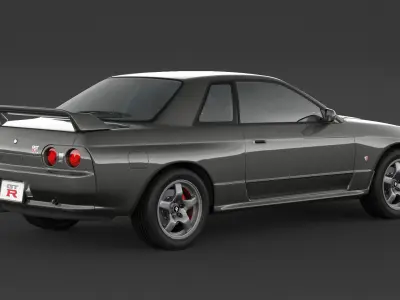 Nissan Skyline GT-R R32 3D model