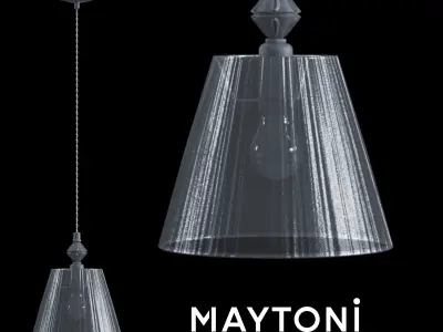 Sconce Monsoon ARM154-PL-01-S Maytoni Classic Free 3D model