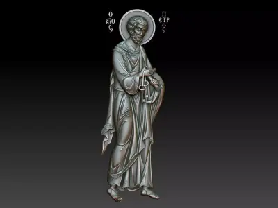 Saint Peter the Apostle v2 3D model