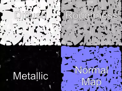 Fluffy White Robe model pack Low-poly 3D model