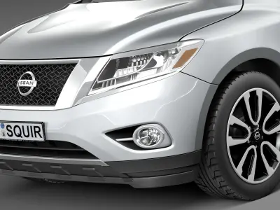 Nissan Pathfinder 2013 3D model