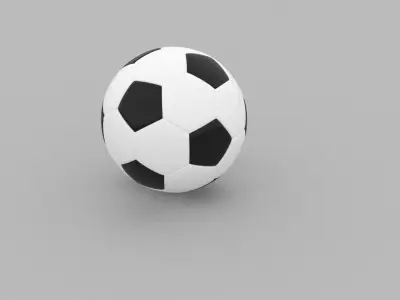 Soccer Ball 3D model