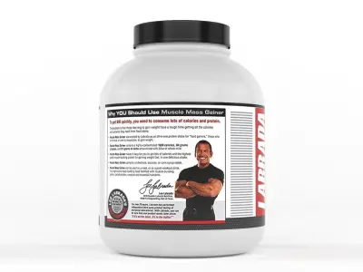 Protein Powder 3D model