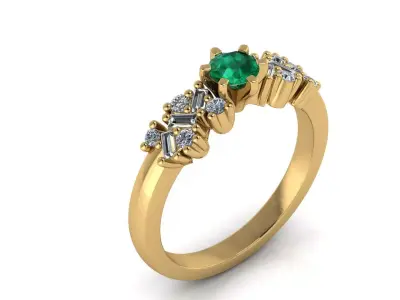 Wedding Ring 3D print model