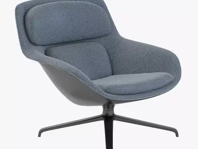Ikea Striad Low Back Lounge Chair 3D model