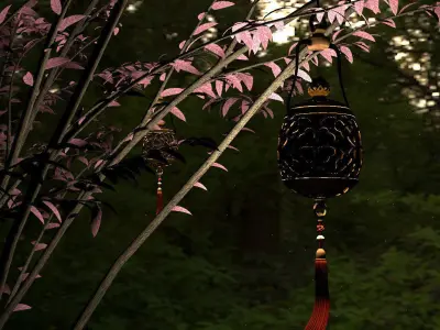 lantern 3D model